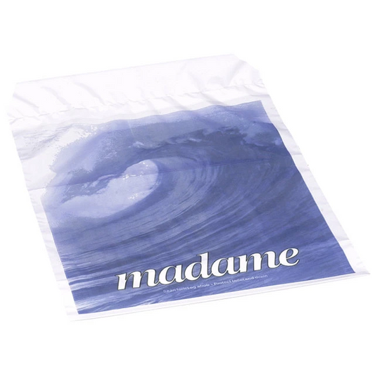 Hygiejnepose Madamepose bølgemotiv hvid 500stk/pak